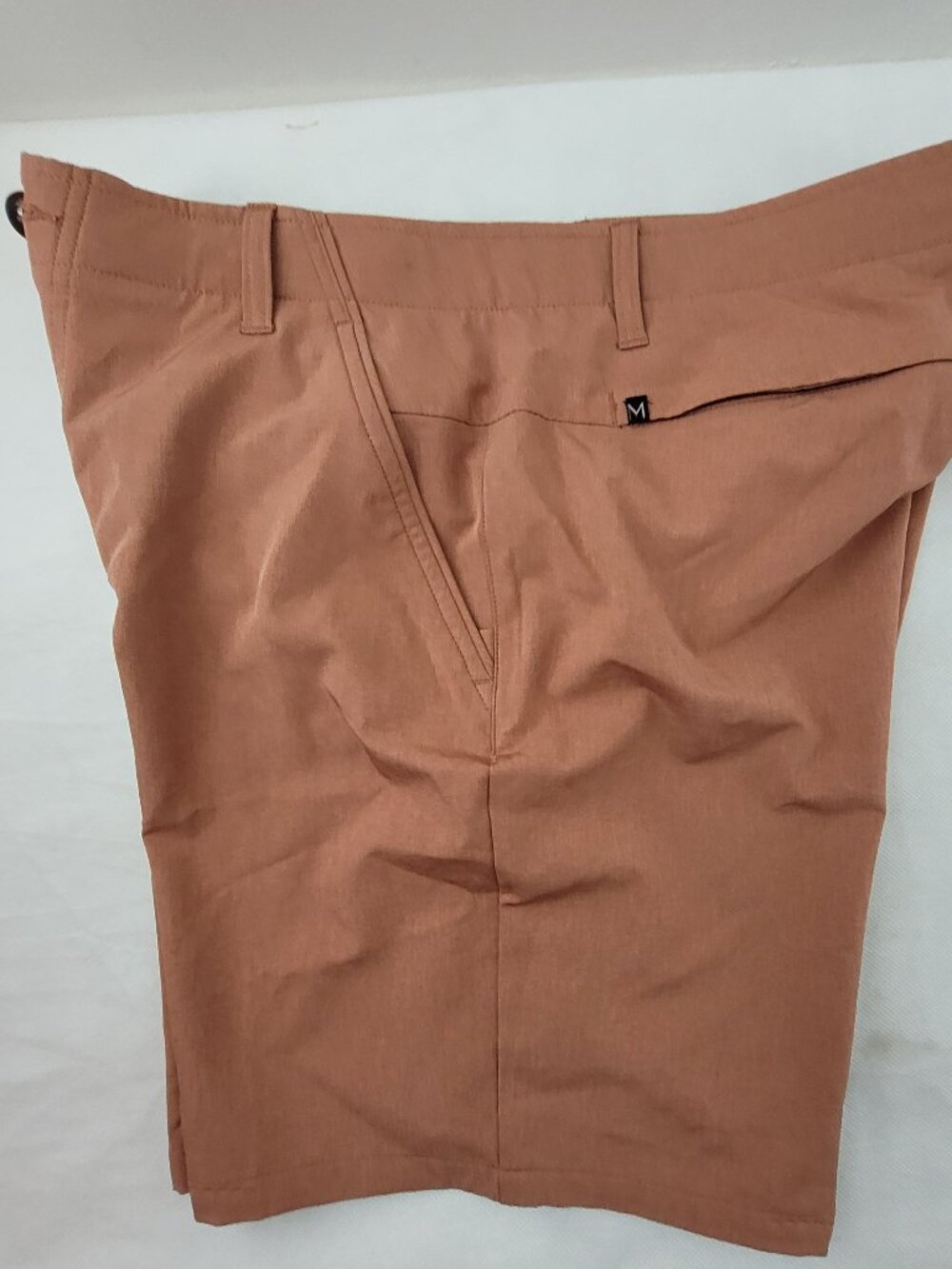 Maven Co-op Golf Shorts Men's 34 Solid Color Performance Stretch Shorts